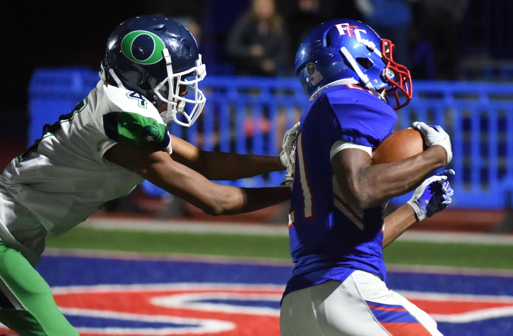 PHOTOS: Fountain-Fort Carson Trojans (21) Overland Trailblazers (29)